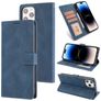 Mobigear Wallet Housse iPhone 14 Pro Etui Porte-Monnaie - Bleu