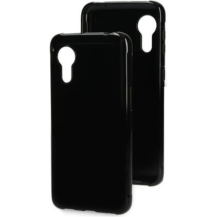 Mobiparts Classic Coque Samsung Galaxy Xcover 5 Coque arrière en TPU Souple - Matt Black