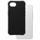 CARE by PanzerGlass Fashionable Coque iPhone 16e Coque arrière en Silicone - Noir