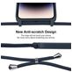 Mobigear Lanyard iPhone 14 Pro Coque avec cordon en Silicone - Dark Blue
