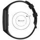 Mobigear Cross Bracelet Silicone Fitbit Charge 4 Fermeture boucle ardillon - Argent