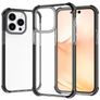 Mobigear Full Bumper Coque iPhone 14 Pro Coque arrière Rigide Anti-Chocs - Noir