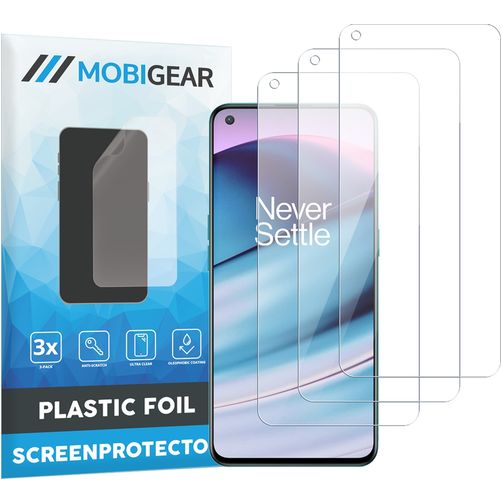 Mobigear OnePlus Nord CE Protection d'écran Film - Compatible Coque (Lot de 3)