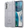 Mobigear Rugged Shield Coque Motorola Moto G52 Coque arrière en TPU Souple Anti-Chocs - Gris