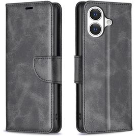 Mobigear Excellent Housse iPhone 17 Etui Porte-Monnaie - Noir