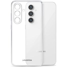 Mobilize Gelly Coque Transparente Samsung Galaxy S23 FE Coque arrière en TPU Souple - Transparent