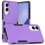 Mobigear Heavy Armor Coque Samsung Galaxy S25 Edge Coque arrière Rigide Anti-Chocs - Violet