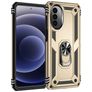 Mobigear Armor Ring Coque Motorola Moto G82 Coque arrière Rigide Anti-Chocs avec Anneau-Support - Or
