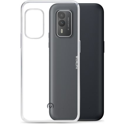 Mobilize Gelly Coque Transparente Nokia XR21 Coque arrière en TPU Souple - Transparent