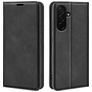Mobigear Retro Slim Housse Samsung Galaxy A27 Etui Porte-Monnaie - Noir