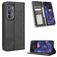 Mobigear Sensation Housse Motorola Edge (2022) Etui Porte-Monnaie - Noir