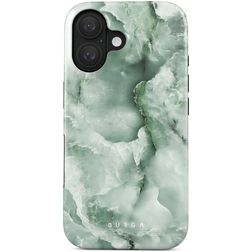 Burga Tough iPhone 16 Plastique rigide Coque arrière Antichoc - Pistachio Cheesecake