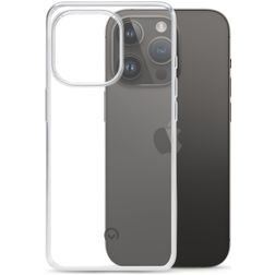 Mobilize Gelly Coque Transparente iPhone 14 Pro Coque arrière en TPU Souple - Transparent