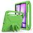 Mobigear AeroArmor Coque iPad Air 13 Pouces (2025) Coque de tablette pour enfants avec Poignée Enfants en EVA + Porte-crayon - Vert
