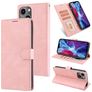 Mobigear Wallet Housse iPhone 14 Etui Porte-Monnaie - Rose doré