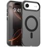 Mobigear Shockproof Coque iPhone Air MagSafe Coque arrière Rigide - Noir