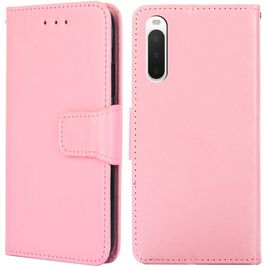 Mobigear Wallet Housse Sony Xperia 10 IV Etui Porte-Monnaie - Rose