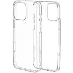 Mobiparts Classic Hardcover Coque Transparente iPhone 16 Pro Max Coque arrière Rigide - Transparent
