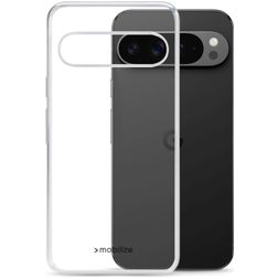 Mobilize Gelly Coque Transparente Google Pixel 9 Pro XL Coque arrière en TPU Souple - Transparent