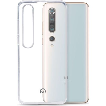 Mobilize Gelly Coque Transparente Xiaomi Mi 10 Coque arrière en TPU Souple - Transparent