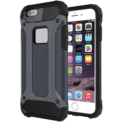 Mobigear Outdoor Coque iPhone 6s Coque arrière Rigide Anti-Chocs - Dark Blue