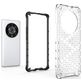 Mobigear Honeycomb Coque HONOR Magic 4 Pro Coque arrière Rigide Anti-Chocs - Rouge