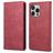 Mobigear Wallet Housse iPhone 16 Pro Etui Porte-Monnaie - Rouge