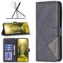 Mobigear Rhombus Housse Google Pixel 7a Etui Porte-Monnaie - Noir