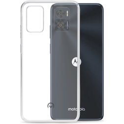 Mobilize Gelly Coque Transparente Motorola Moto E22i Coque arrière en TPU Souple - Transparent