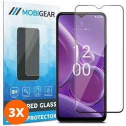Mobigear Premium Nokia G42 Verre trempé Protection d'écran - Compatible Coque (Lot de 3)