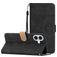 Mobigear Stitch Housse iPhone 17 Etui Porte-Monnaie - Noir