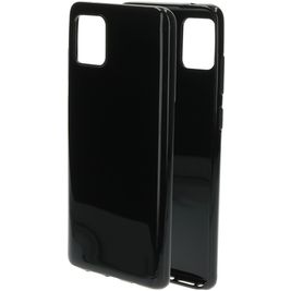 Mobiparts Classic Coque Samsung Galaxy Note 10 Lite Coque arrière en TPU Souple - Noir