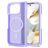 Mobigear Shockproof Google Pixel 10 Pro Fold MagSafe Plastique rigide Coque arrière - Violet