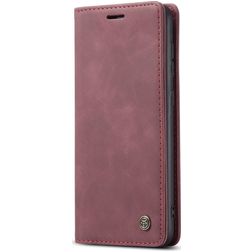 Caseme 013 Housse Samsung Galaxy A51 Etui Porte-Monnaie - Bordeaux
