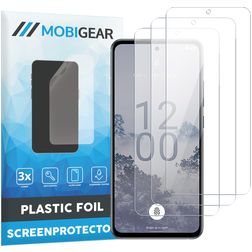 Mobigear Nokia X30 Protection d'écran Film - Compatible coque (Lot de 3)