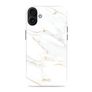 MIO Coque iPhone 16 Plus MagSafe Coque arrière Rigide - White Marble