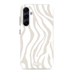 MIO Coque Samsung Galaxy A55 MagSafe Coque arrière Rigide - Sandy Zebra