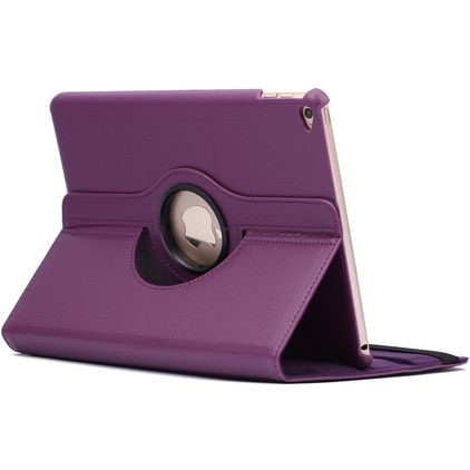 Mobigear DuoStand Coque iPad Air 2 (2014) Etui Rotatif - Violet