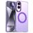 Mobigear Shockproof Samsung Galaxy S25 Edge MagSafe Plastique rigide Coque arrière - Violet