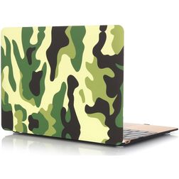 Mobigear Design MacBook 12 Pouces (2015-2017) Coque - Jungle Camauflage - Model A1534
