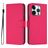 Mobigear Urban Wallet Housse iPhone 16 Pro Etui Porte-Monnaie - Magenta