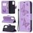 Mobigear Butterfly POCO M3 Étui Portefeuille - Violet