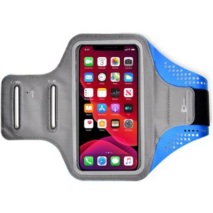Mobigear Easy Fit Brassard Téléphone Xiaomi 13T Brassard Coque de Sport en Neoprène - Bleu