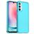 Mobigear Crystal Coque Samsung Galaxy A24 Coque arrière Rigide Anti-Chocs - Bleu
