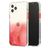 Mobigear Gradient iPhone 12 Pro Max Plastique rigide Coque arrière - Rouge
