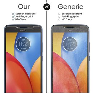 Mobigear Motorola Moto E4 Plus Verre trempé Protection d'écran - Compatible Coque