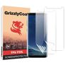 GrizzlyCoat Samsung Galaxy S8 Plus Hydrogel TPU Protection d'écran - Compatible Coque + Cadre d'installation (Lot de 2)