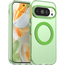 Mobigear Shockproof Coque Google Pixel 10 MagSafe Coque arrière Rigide - Vert