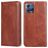 Mobigear Wallet Motorola Edge 30 Fusion Étui Portefeuille - Marron