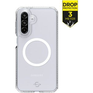 ITSKINS Level 2 HybridMagClear R Coque Transparente Samsung Galaxy A26 MagSafe Coque arrière Rigide Anti-Chocs - Transparent